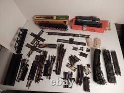 Fleischmann HO Train Set Transformer 502 & 524, 66 pcs. Assorted Track Germany