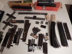 Fleischmann HO Train Set Transformer 502 & 524, 66 pcs. Assorted Track Germany