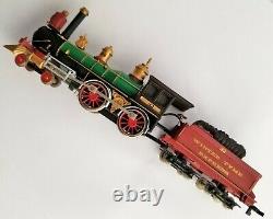 Frank's Winter Tyme Express Bachmann HO Train Track Rare Set 4-4-0 Steam Loco