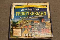 Gilbert American Flyer No. 20550 Frontiersman Train Set Track Transformer 1959