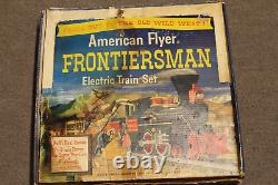 Gilbert American Flyer No. 20550 Frontiersman Train Set Track Transformer 1959
