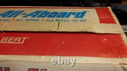 Gilbert American Flyer Train Set BOX 1960 with Pike Master Track Panels #20811