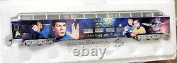 HAWTHORNE VILLAGE STAR TREK HO SCALE ELECTRIC TRAIN SET 4 CARS With TRACK & POWER