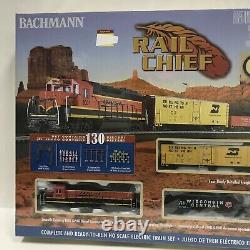 HO SCALE Complete Train Set Bachmann Rail Chief Model Railroad Layout EZ Track