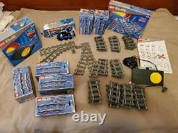 HUGE LOT LEGO 9 V Train Snow Remover 4533 Controller 4548 Tracks 4520 4515 4531