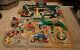Huge Lot #3 Fisher Price Geotrax Train Set Trains Track Buildings Grand Central