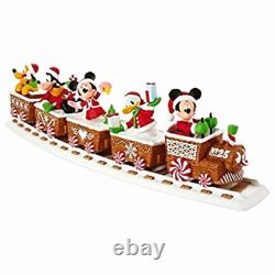 Hallmark 2016 Disney Christmas Express Train Musical Set of 6 Including Tracks