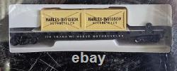 Harley Davidson 100th Anniversary Train Set Factory Sealed New Train Track Power