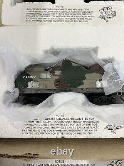 Hawthorne Village Bachman WWII Armored Train Set 13 Piece With Track And More New