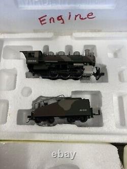 Hawthorne Village Bachman WWII Armored Train Set 13 Piece With Track And More New