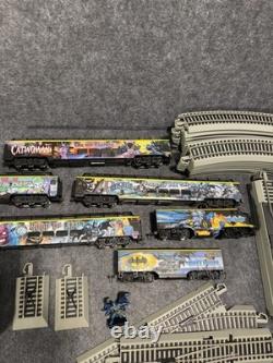 Hawthorne Village Batman Express Locomotive Train 6 Piece Set with Track