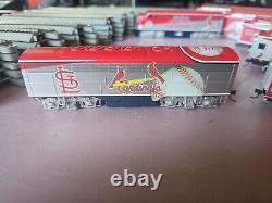 Hawthorne Village St. Louis Cardinal Train Set HO Scale