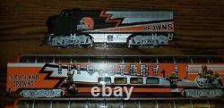 Hawthorne village cleveland browns ho train set