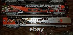 Hawthorne village cleveland browns ho train set