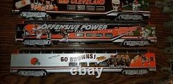 Hawthorne village cleveland browns ho train set