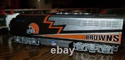 Hawthorne village cleveland browns ho train set