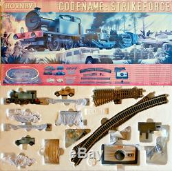 Hornby 00 Gauge R1147'codename Strikeforce' Train Set Loco/wagons/track Etc