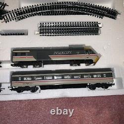 Hornby 00 Guage High Speed Train Set, Locomotives, Extra Track And Carriages