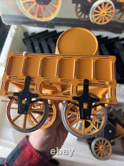 Hornby Railways Stephensons Rocket Real Steam Train Set & Track & Box Nice