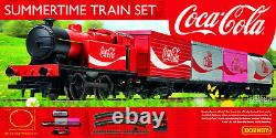 Hornby Summertime Coca-Cola Model Train Set Brand New R1276M R1276 00 Gauge