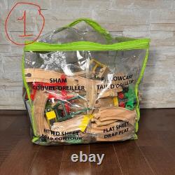 Huge Lot Mixed Wooden Railway Train Set Track Limited Imaginarium ToysRUs Thomas