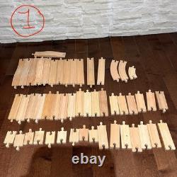 Huge Lot Mixed Wooden Railway Train Set Track Limited Imaginarium ToysRUs Thomas