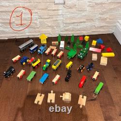 Huge Lot Mixed Wooden Railway Train Set Track Limited Imaginarium ToysRUs Thomas
