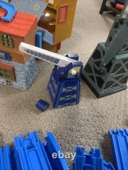 Huge Lot TOMY Thomas And Friends Train Set, Track, Buildings Engines 100+ Pieces