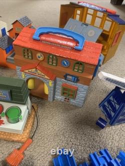 Huge Lot TOMY Thomas And Friends Train Set, Track, Buildings Engines 100+ Pieces