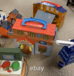 Huge Lot TOMY Thomas And Friends Train Set, Track, Buildings Engines 100+ Pieces