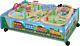 Inc. 62 Pc Wooden Train Set With Activity Table/trundle, Wood Train Track