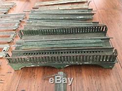 Ives Train Set Vintage Pre-war & No. 64385 65 66 67 Track, Bridge, Lumber Car