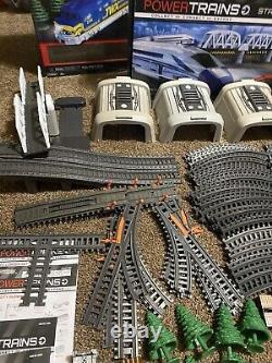 Jakks Pacific Power Train 3 Engine Cars Tracks Play Set Huge Lot 175 Pieces