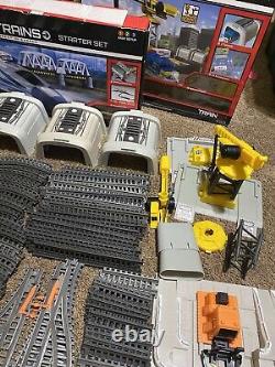 Jakks Pacific Power Train 3 Engine Cars Tracks Play Set Huge Lot 175 Pieces