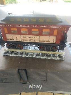 Jim beam train decanter set. Includes 5 cars and 5 tracks and bumper stop
