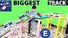 Johny Builds Biggest Wooden Track Layout For New Munipals Mta Subway Train Toys U0026 Trackmaster