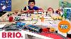 Johny Unboxes New Brio Smart Tech Action Tunnel Travel Set U0026 Builds Biggest Brio Track Layout Ever