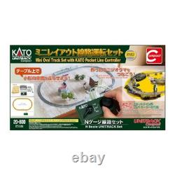 KATO 20-800 Mini Layout Track Set with Pocket Line Controller for Model Trains