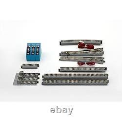 KATO N Scale UNITRACK V3 Rail Yard Set with Electric Turnout 20-862 -Model Train