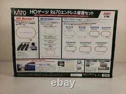 Kato 3-104 HO Scale Oval Train Track Set With Power Pack HM1 Unitrack R670 New