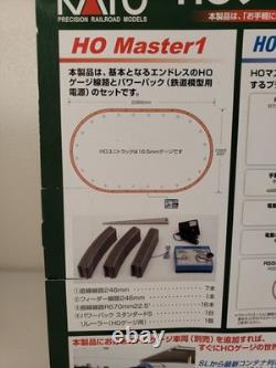 Kato 3-104 HO Scale Oval Train Track Set With Power Pack HM1 Unitrack R670 New