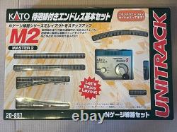 Kato N Gauge Track Set M2 20-851 Starter Oval Layout Model Train Railroading