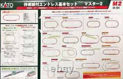 Kato N Gauge Track Set M2 20-851 Starter Oval Layout Model Train Railroading