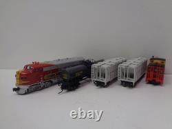 Kato N Scale F7 Freight Train AT&SF Santa Fe + Bachmann EZ Track Starter Set Lot