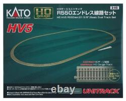 Kato USA Model Train Products HV5 UNITRACK R550mm Basic Oval Track Set, 21 5/8
