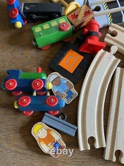 KidKraft Kid Craft Wooden Train Track Set 98 Pieces Lot Thomas Compatible