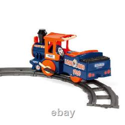 Kids Train 6 Volt riding toy set with train tracks