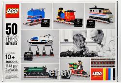 LEGO 50 Years On Track 1141 Piece Train Building Set 4002016