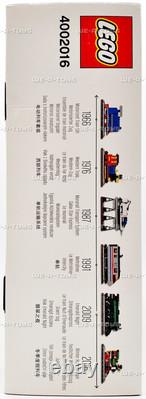 LEGO 50 Years On Track 1141 Piece Train Building Set 4002016