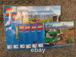 LEGO City Cargo Train (60052), Station (60050) and extra straight track (7499)